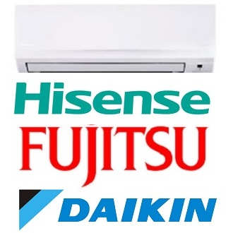Comparativa entre Hisense,Fujitsu y Daikin